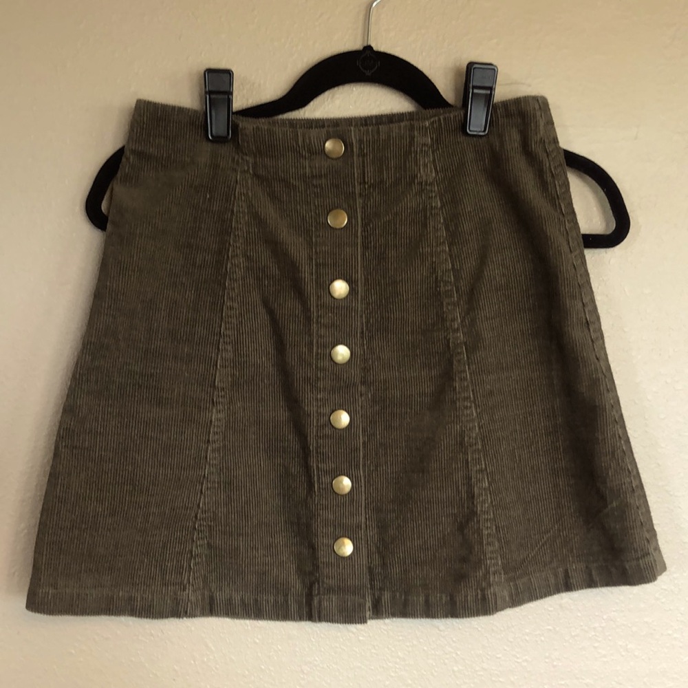 Corduroy skirt.  Size S